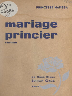 cover image of Mariage princier
